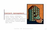Lezione sul Web content management