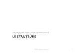 10 - Le strutture(parziale)
