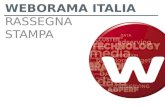 Rassegna stampa Weborama Italia