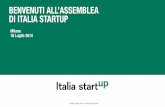 Italia Startup I Assemblea associativa - 18 luglio 2014