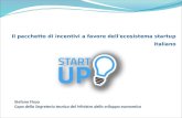 Workshop Italia Startup - "Il pacchetto di incentivi a favore dell'ecosistema startup italiano" - MISE