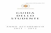Guida dello studente università europea di roma Anno Accademico 2011 2012