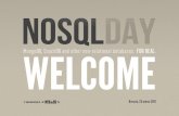 NoSql Day - Apertura