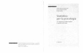 Statistica Per La Psicologia Vol 2 Ercolani,Areni (Il Mulino)