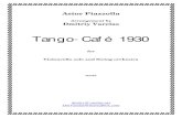 A. Piazzolla - Café 1930 - per cello e orchestra - Partitura