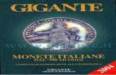 Gigante. Monete Italiane Dal 700 Ad Oggi (12 Edizione)