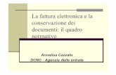 Quadro normativo della Fatturazione Elettronica in Italia