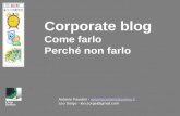 Corporate Blog Da Zero