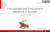 Tecnologie per l’inclusione didattica e sociale