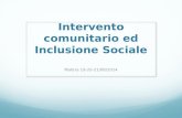 Intervento comunitario e inclusione sociale - Bruno Pinkus