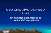 Uso Creativo Dei Feed Rss