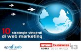 10 Strategie di web marketing