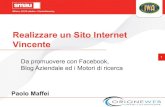 SMAU 2010 Paolo Maffei Realizzare Sito Internet Vincente + Facebook, Blog e Motori di Ricerca