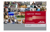 “Logistic Train”: la presentazione di Stefano Robotti e di Linde MHI al Global Logistics del 21 e 22 novembre 2012