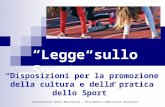 Una nuova legge sullo sport: in Regione Toscana fare sport adesso è un diritto