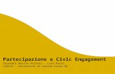 Partecipazione e Civic Engagement