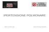 Ipertensione polmonare protocollo