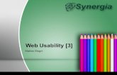 Web Usability - 3 | WebMaster & WebDesigner