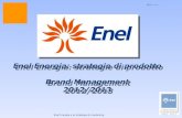 Il caso Enel: nuove strategie di prodotto