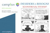 DESIDERI E BISOGNI Workshop Camplus Bologna 12-11-13