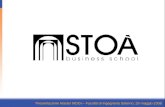 Presentazione XVIII MDGI - Master in Direzione e Gestione di Impresa STOA'