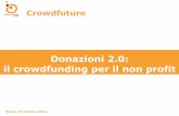 Crowdfuture Workshop - Donazioni 2.0 - Simone Fogliata, Giulia Barbieri - ShinyNote