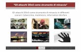 Gli attacchi DDoS - Cyber Crime Conference Rome 2013 - Security Brokers