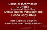 Andrea Cavalloni, Il caso Sony-BMG
