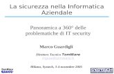 Guardigli Sicurezza Nell Informatica Aziendale 3 4 Nov 2005