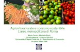 Agricoltura locale e consumo sostenibile