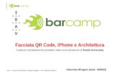 Facciata QR Code, iPhone e Architettura