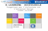 E-LEARNING ACCESSIBILE. Progettare per l'inclusione con l'Universal Design.