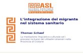 Thomas Schael: Immigrazione  e Assistenza Sanitaria agli Stranieri - Azienda Sanitaria Provinciale (ASP) di Crotone "ASL Magna Grecia"
