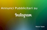 Instagram: advertising e monitoraggio