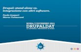 Drupal Day 2011 - Drupal: stand alone VS integrazione con altri software