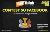 Contest su facebook, tra creatività e regolamenti – Daniele Ghidoli