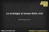 Federico Gavazzi – La digital strategy al tempo della crisi