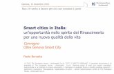 Smart City: un'opportunità per una nuova qualità della vita