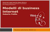 9. Modelli di business nel Web