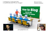 Blog Marketing: i vantaggi di un blog aziendale e le possibilità delle pr con i blogger - Andrea Colaianni e Michele Polico