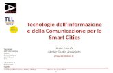 Tecnologie dell'Informazione e della Comunicazione per le Smart Cities