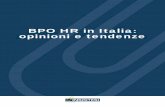 Bpo HR in Italia: opinioni e tendenze nel 2006