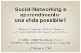 Social-Network e apprendimento: una sfida possibile?