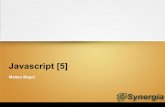 Javascript - 5 | WebMaster & WebDesigner