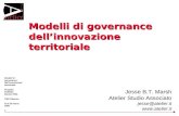Modelli di governance dell'innovazione territoriale