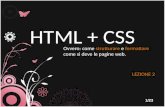 Html + CSS - Lezione 2