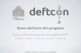 Deftcon 2014 - Stefano Fratepietro - Stato del Progetto Deft