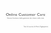 Piero Tagliapietra - Avatar e online customer care - Tesicamp