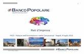 Banco Popolare - Banca di Novara presentazione La Campania e le reti di imprese