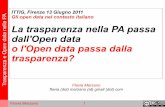 Trasparenza e Open Data